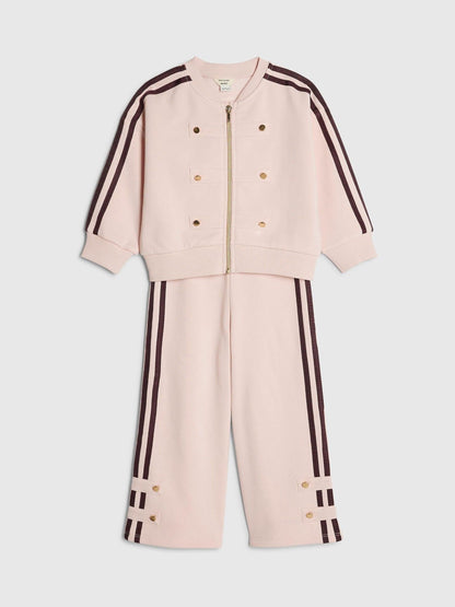 River Island Pink Drummer Bomber Jacket & Trousers Set - image 3