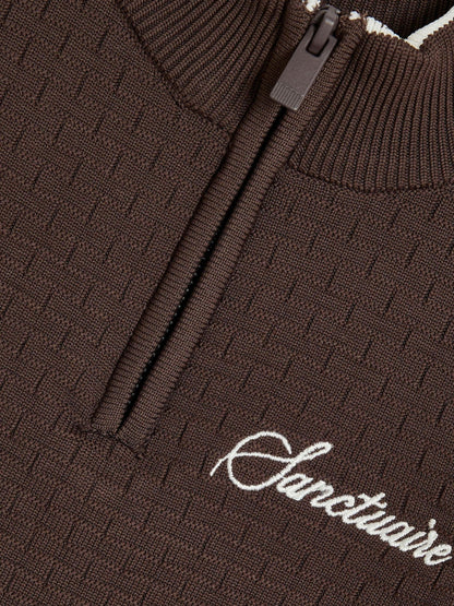 River Island Brown Zip Through Funnel Sweat Top & Joggers Set - image 4