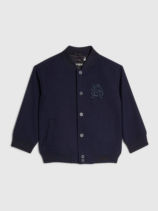 River Island Blue Twill Smart Bomber Jacket - image 1