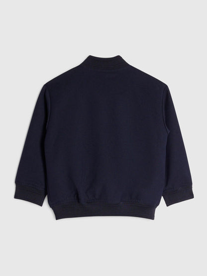 River Island Blue Twill Smart Bomber Jacket - image 2