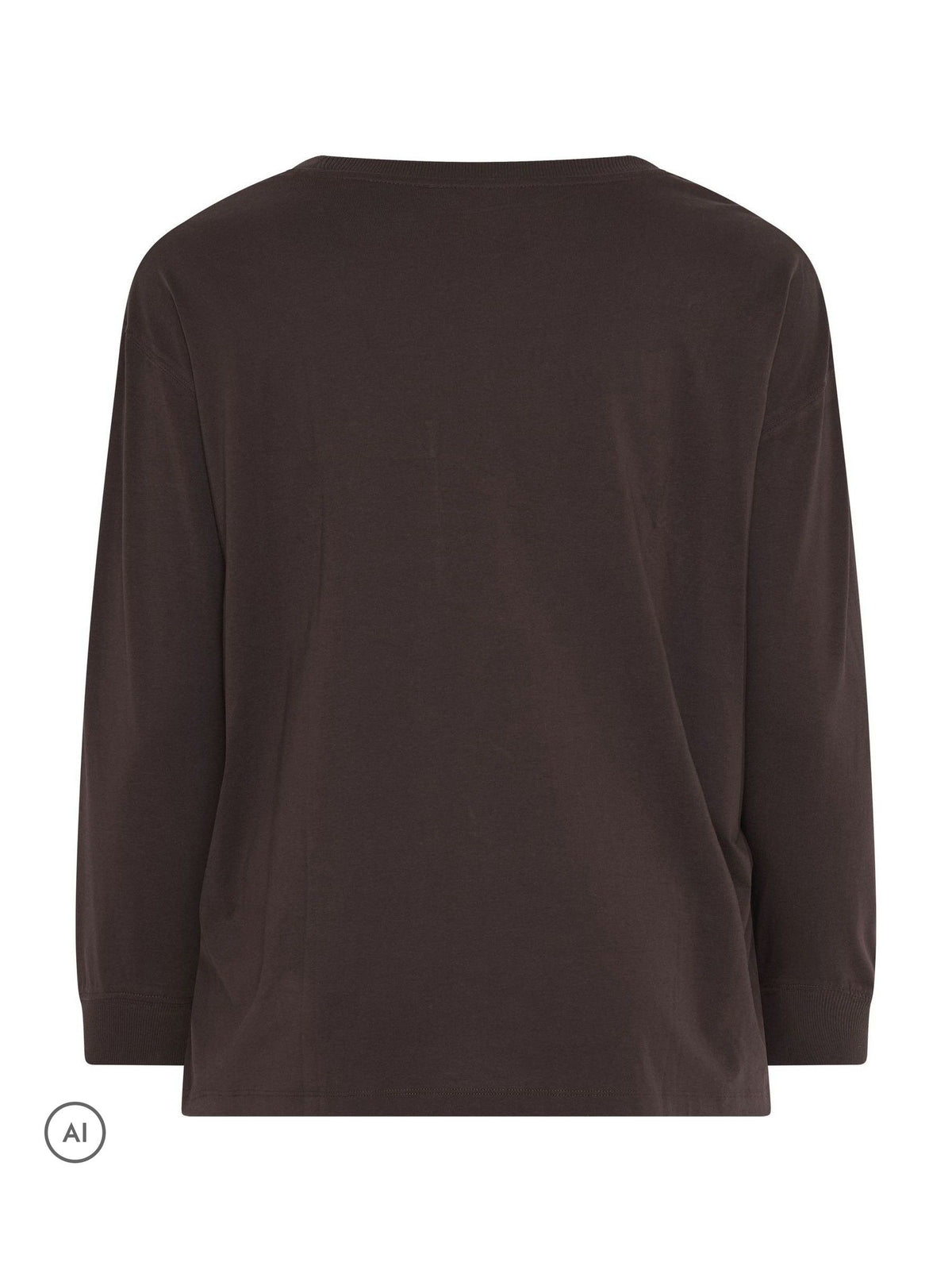 Yours Curve Brown Long Sleeve Pocket Top - image 6