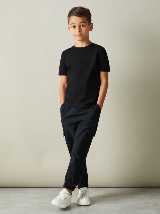 Dsiney Kidz - Reiss Black Bless 9-13 yrs Crew Neck T-Shirt image 1