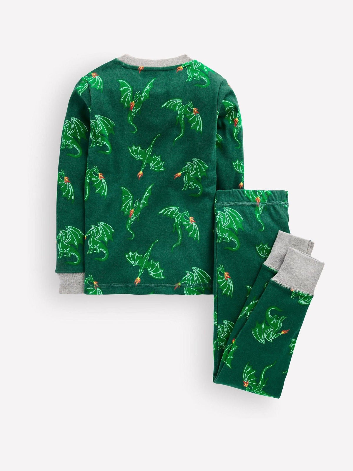 Boden Green Snug Glow-In-The-Dark Pyjamas - image 2