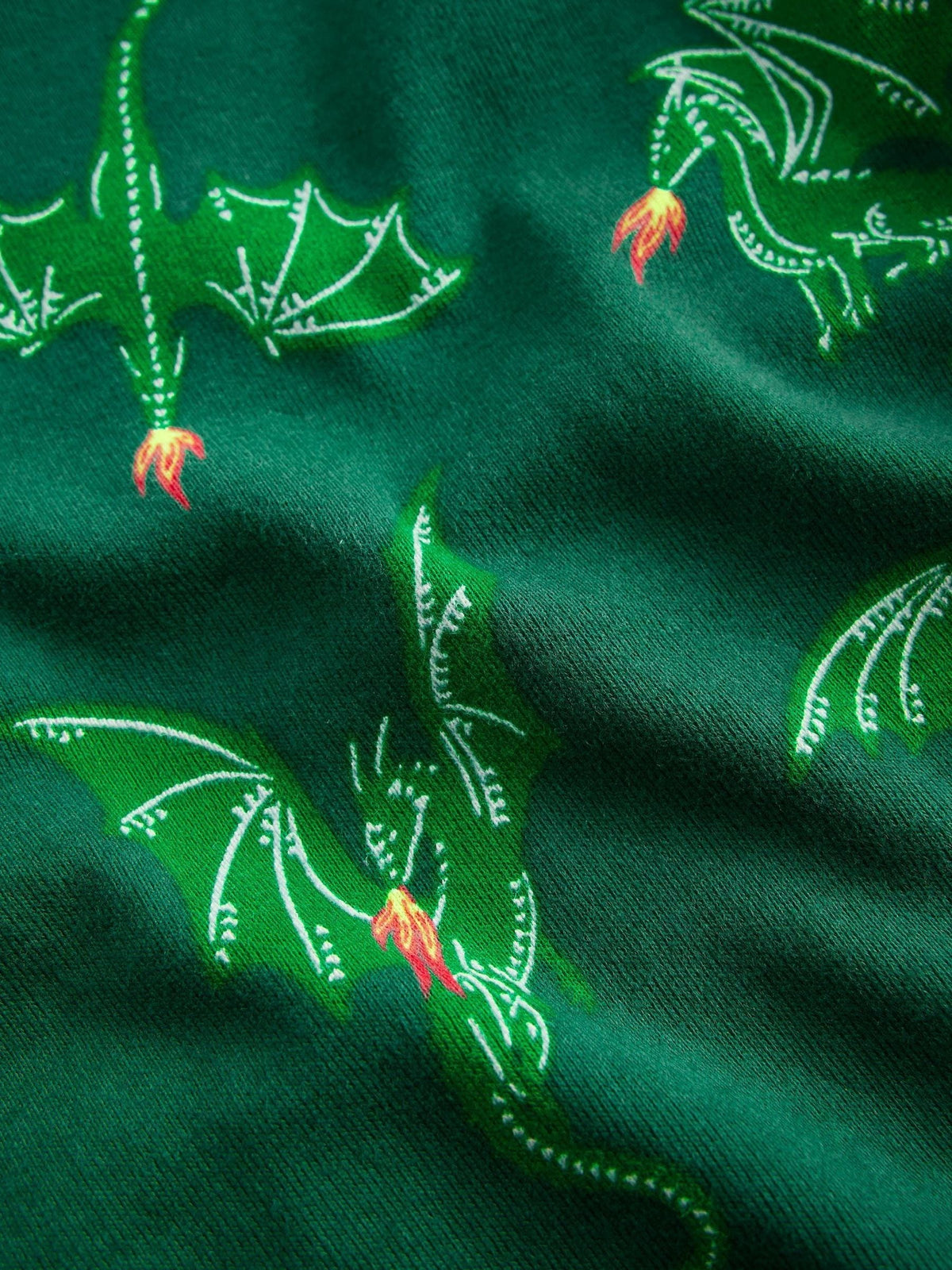 Boden Green Snug Glow-In-The-Dark Pyjamas - image 3