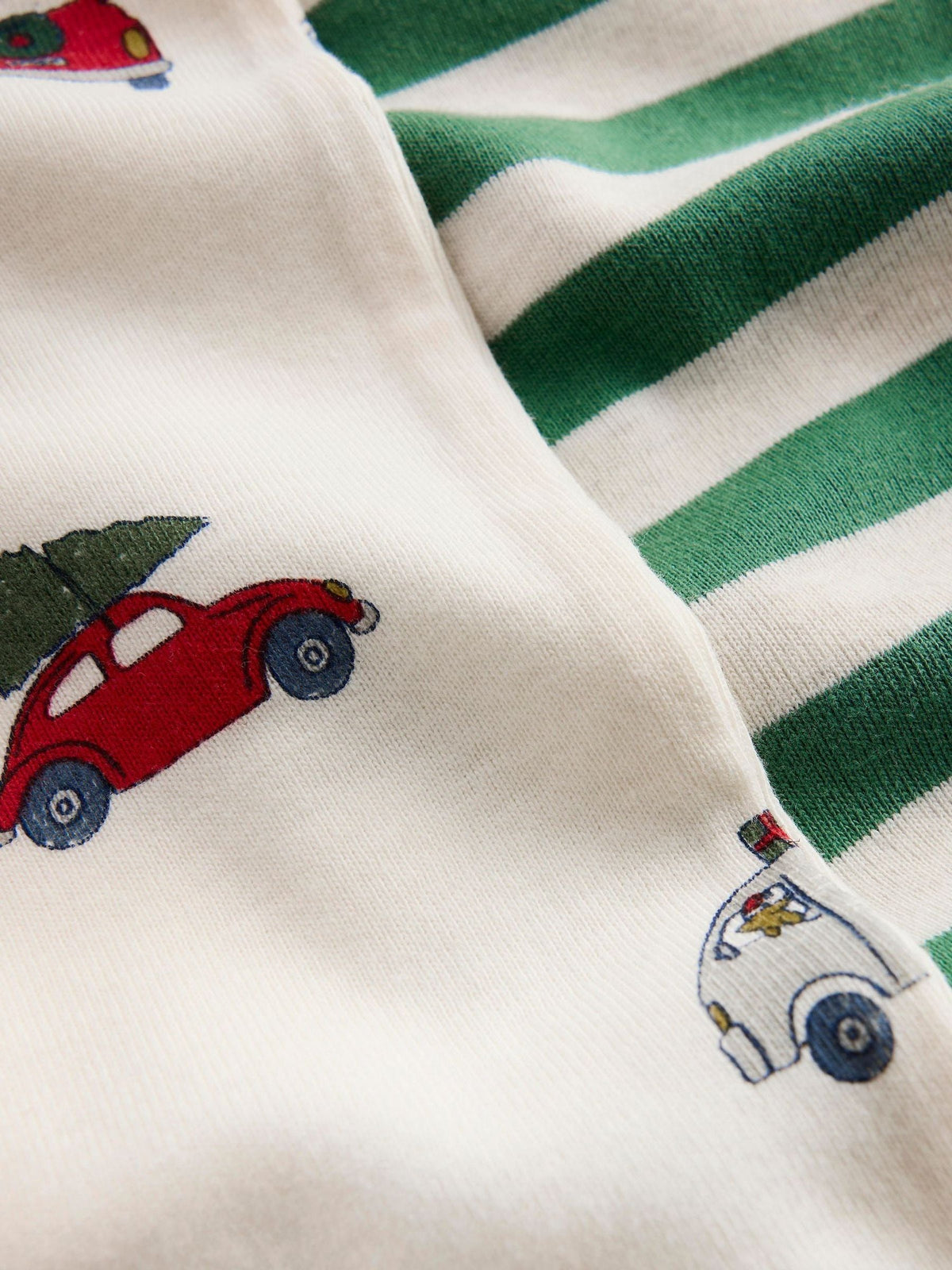 Boden Cream Snug Pyjamas 2 Pack - image 3
