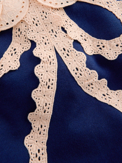 Boden Blue Bobbie Appliqué Sweatshirt - image 3