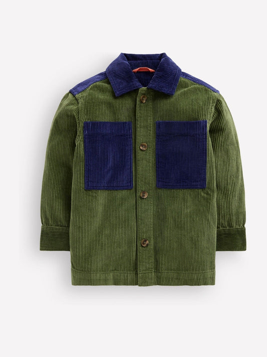 Boden Green Front Pocket Overshirt - image 1