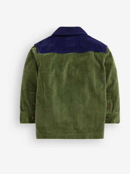 Boden Green Front Pocket Overshirt - image 2