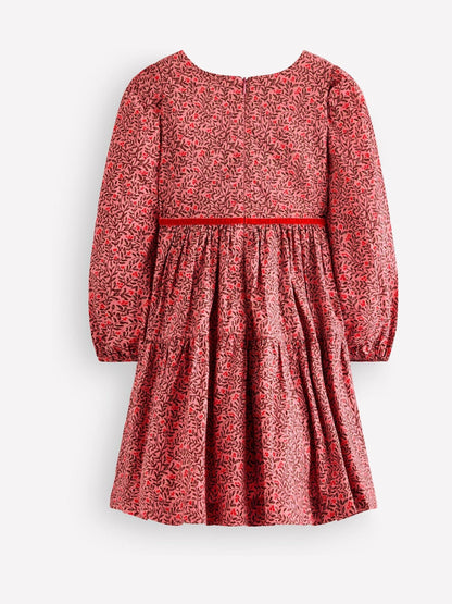 Boden Pink Posie Twirly Woven Dress - image 2