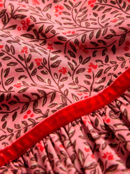 Boden Pink Posie Twirly Woven Dress - image 3