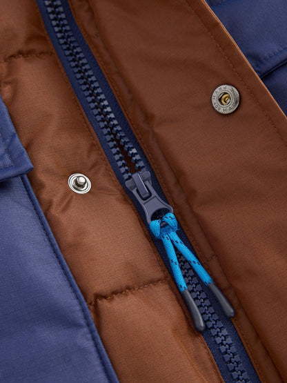 Boden Brown Fleece Lined Padded Coat - image 4