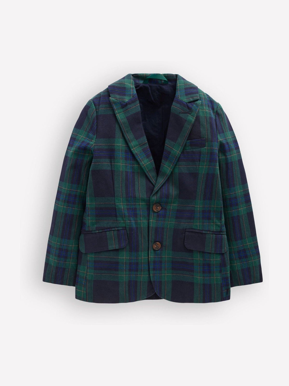 Boden Blue Check Smart Blazer - image 1