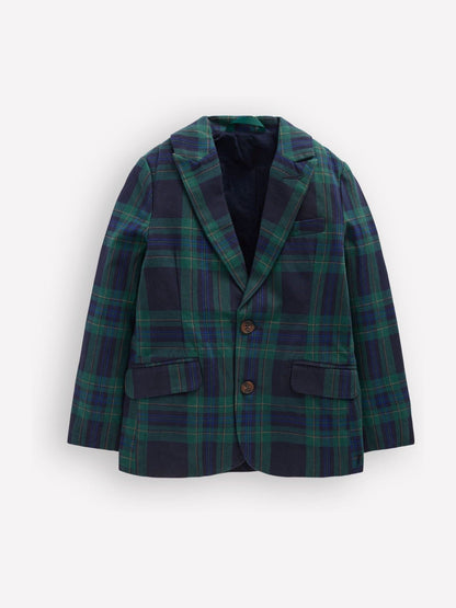 Boden Blue Check Smart Blazer - image 1
