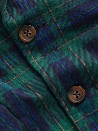 Boden Blue Check Smart Blazer - image 3