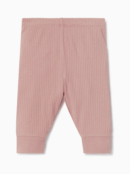 MORI Pink Supersoft Ribbed Pyjamas Set - image 5