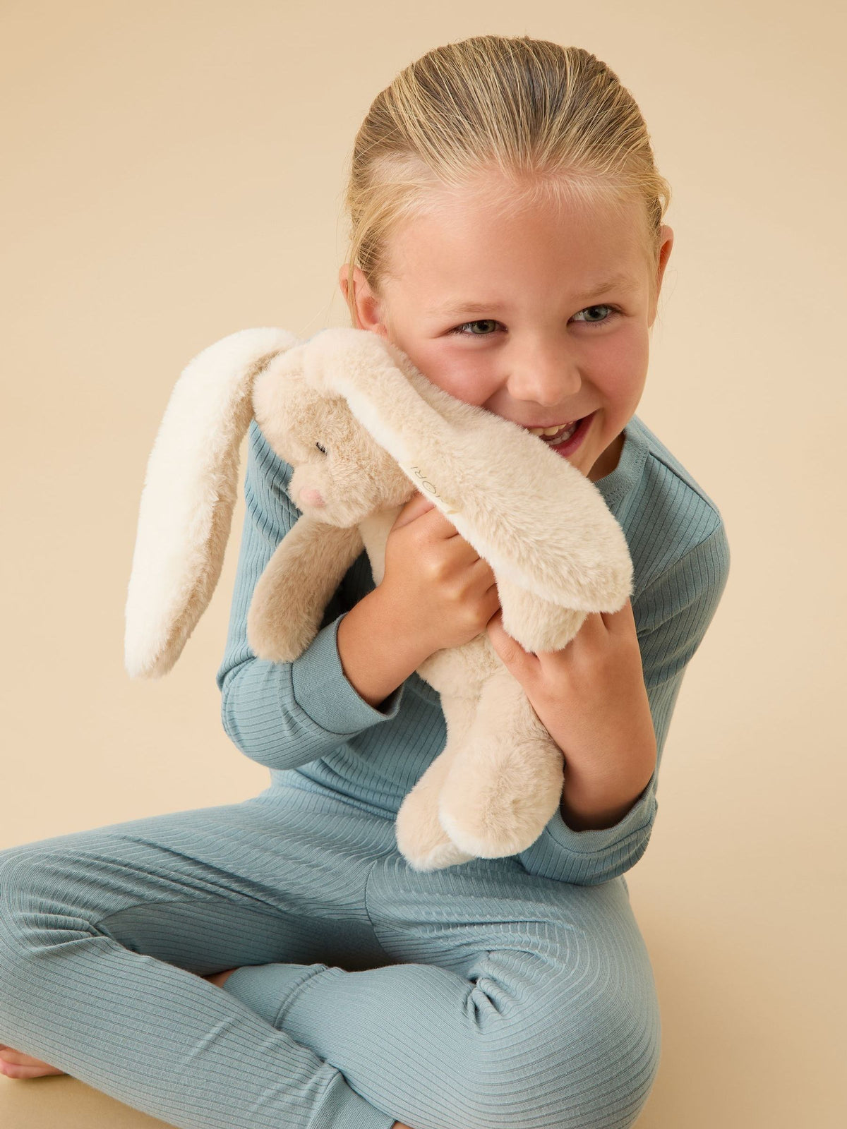 MORI Blue Supersoft Ribbed Pyjamas Set - image 2