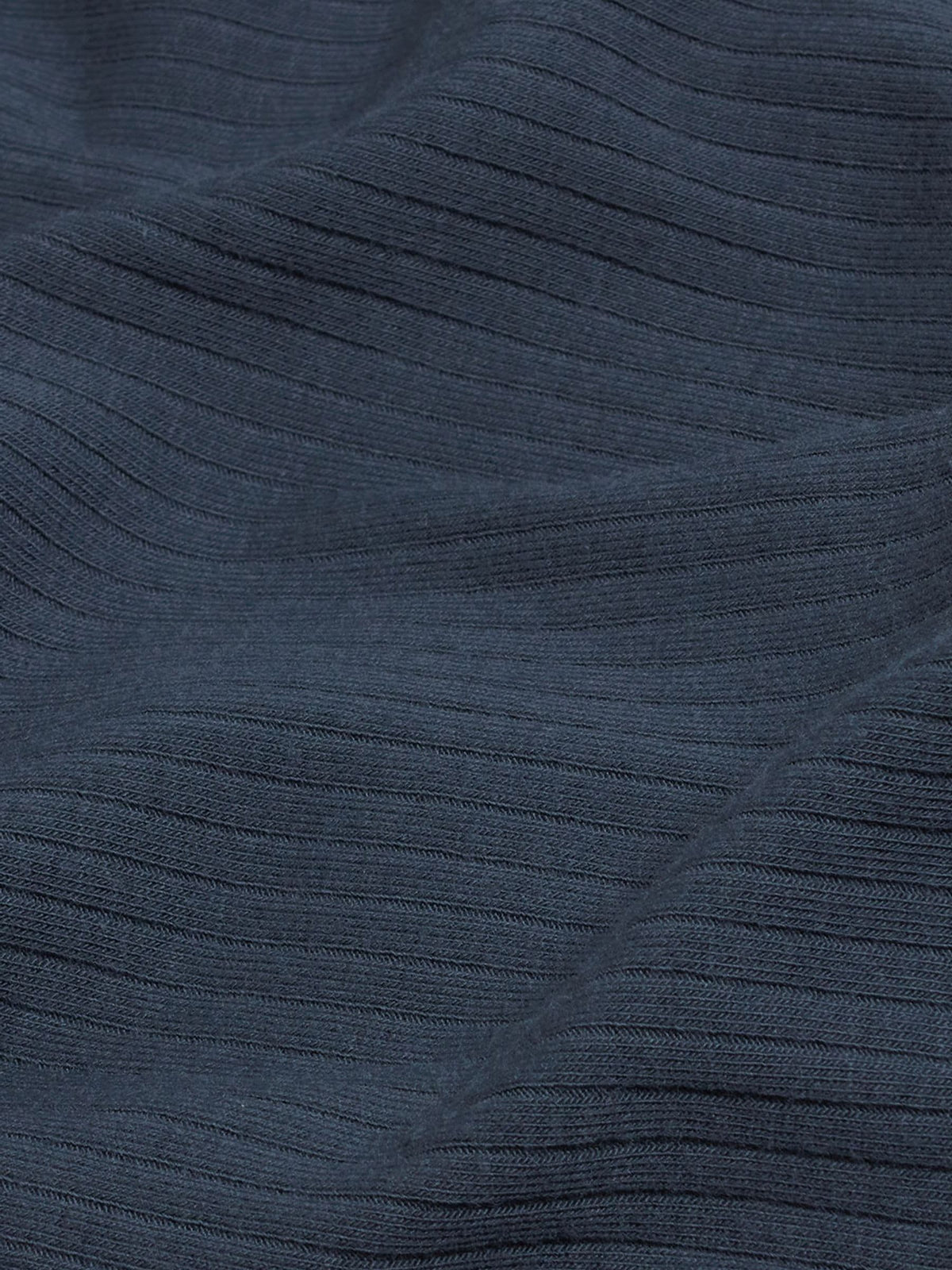 MORI Navy Blue Supersoft Ribbed Pyjamas Set - image 2