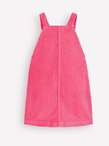 Boden Red Adeline A-Line Dungaree Dress - image 2
