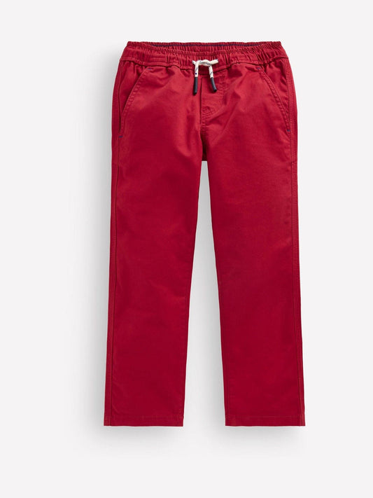 Boden Red Slim Pull-On Trousers - image 1