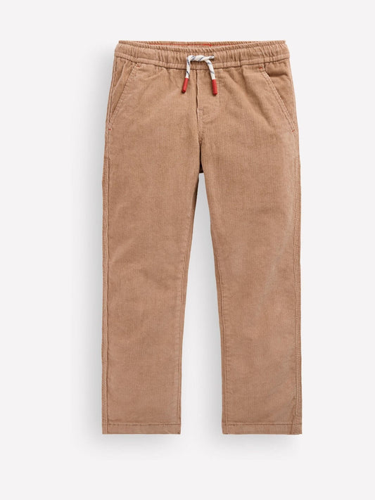 Boden Brown Slim Pull-On Trousers - image 1