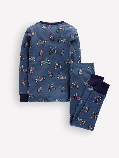 Boden Blue Snug Glow-In-The-Dark Pyjamas - image 2