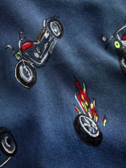 Boden Blue Snug Glow-In-The-Dark Pyjamas - image 3