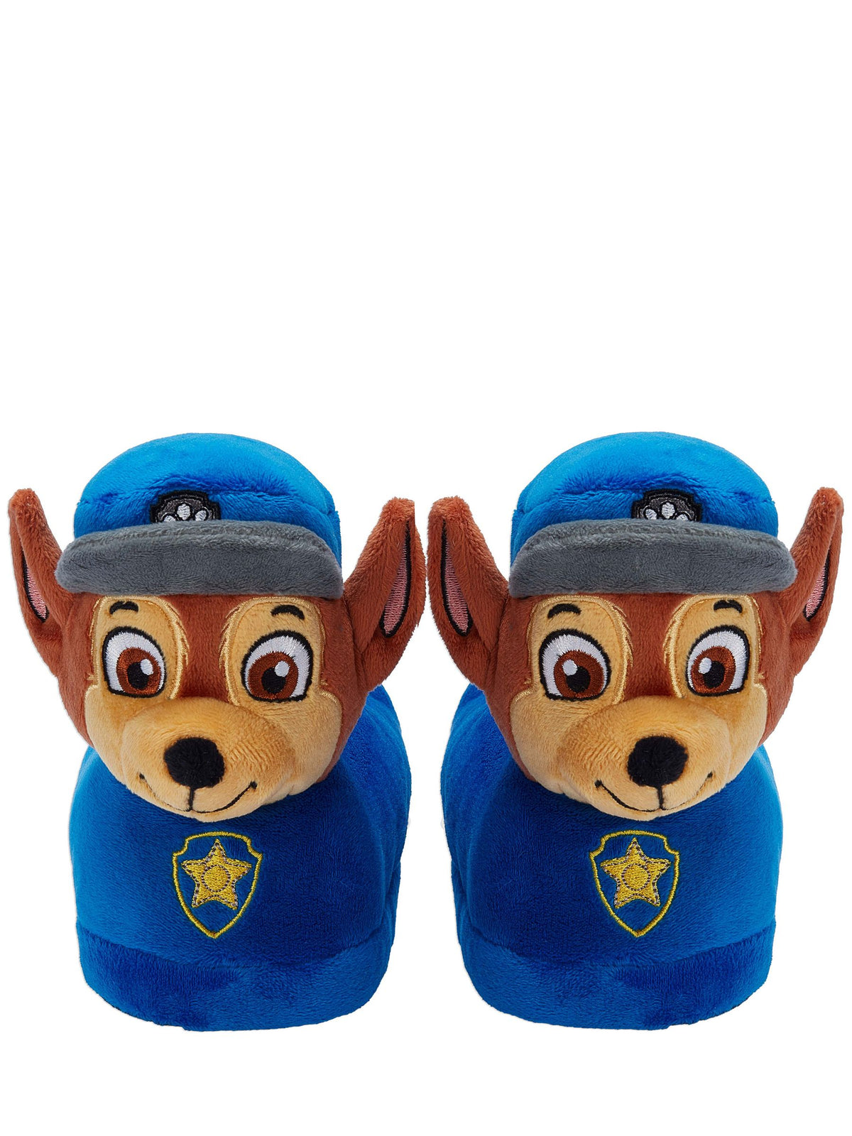 Character Blue PAW Patrol Novelty Chase 3D Head Slippers - image 2