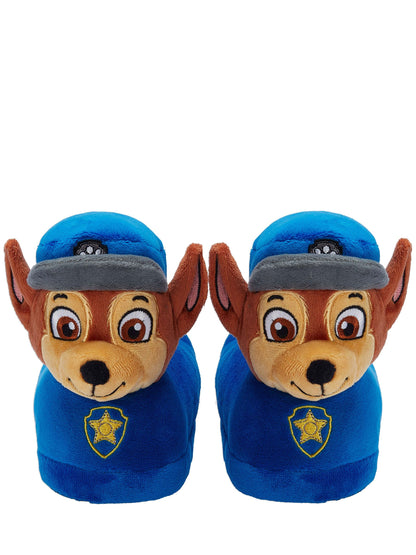 Character Blue PAW Patrol Novelty Chase 3D Head Slippers - image 2