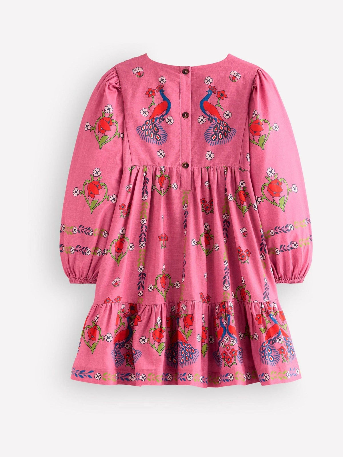 Boden Pink Celia Wing Sleeve Dress - image 2
