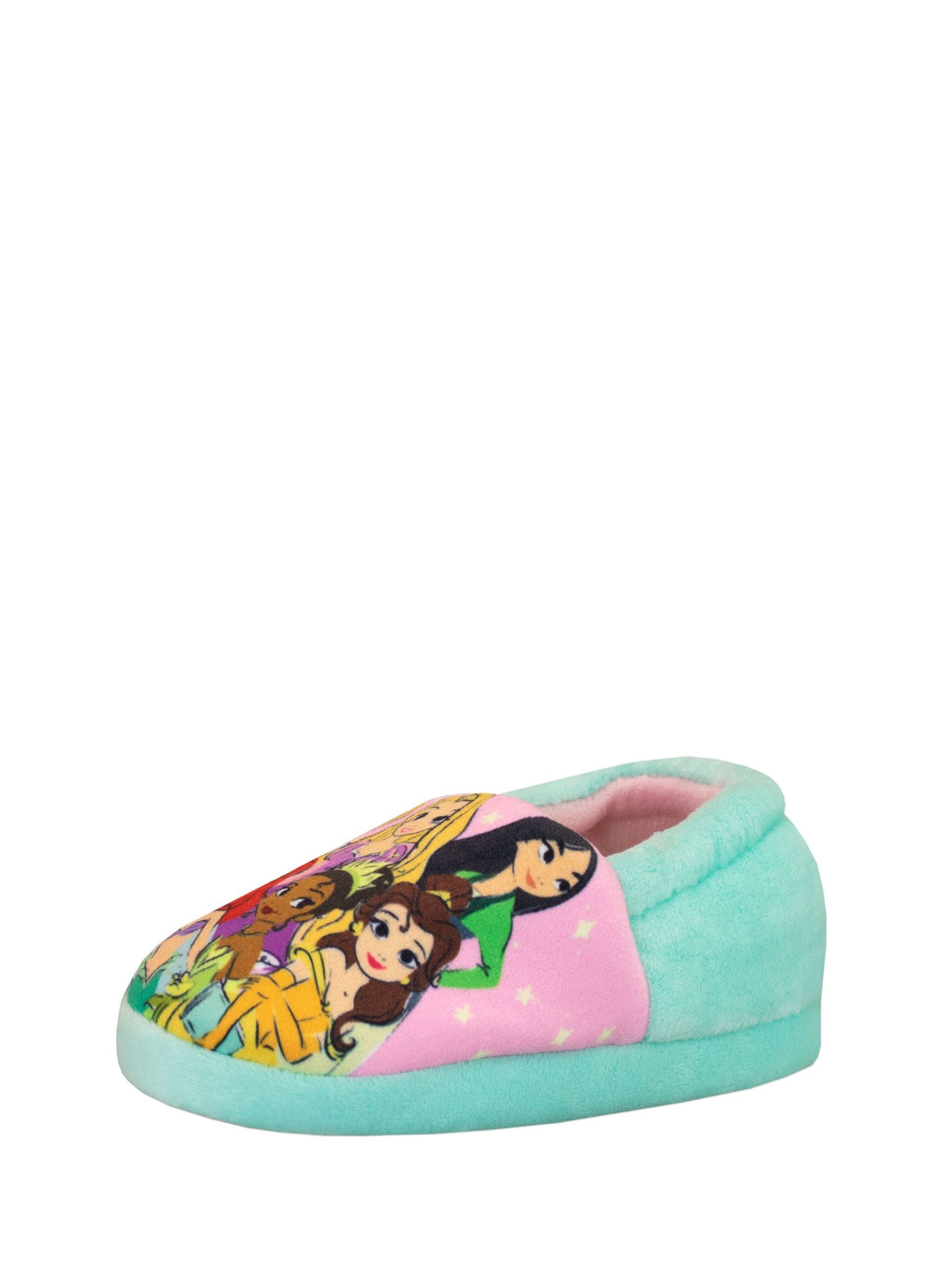 Character Pink Disney Princess Cinderella Rapunzel & Ariel Slippers - image 3
