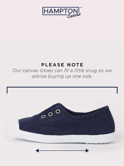 Blue Canvas Pumps image 3