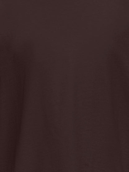 Dsiney Kidz - ONLY KIDS Brown Short Sleeved Assymetric Lace T-Shirt image 3