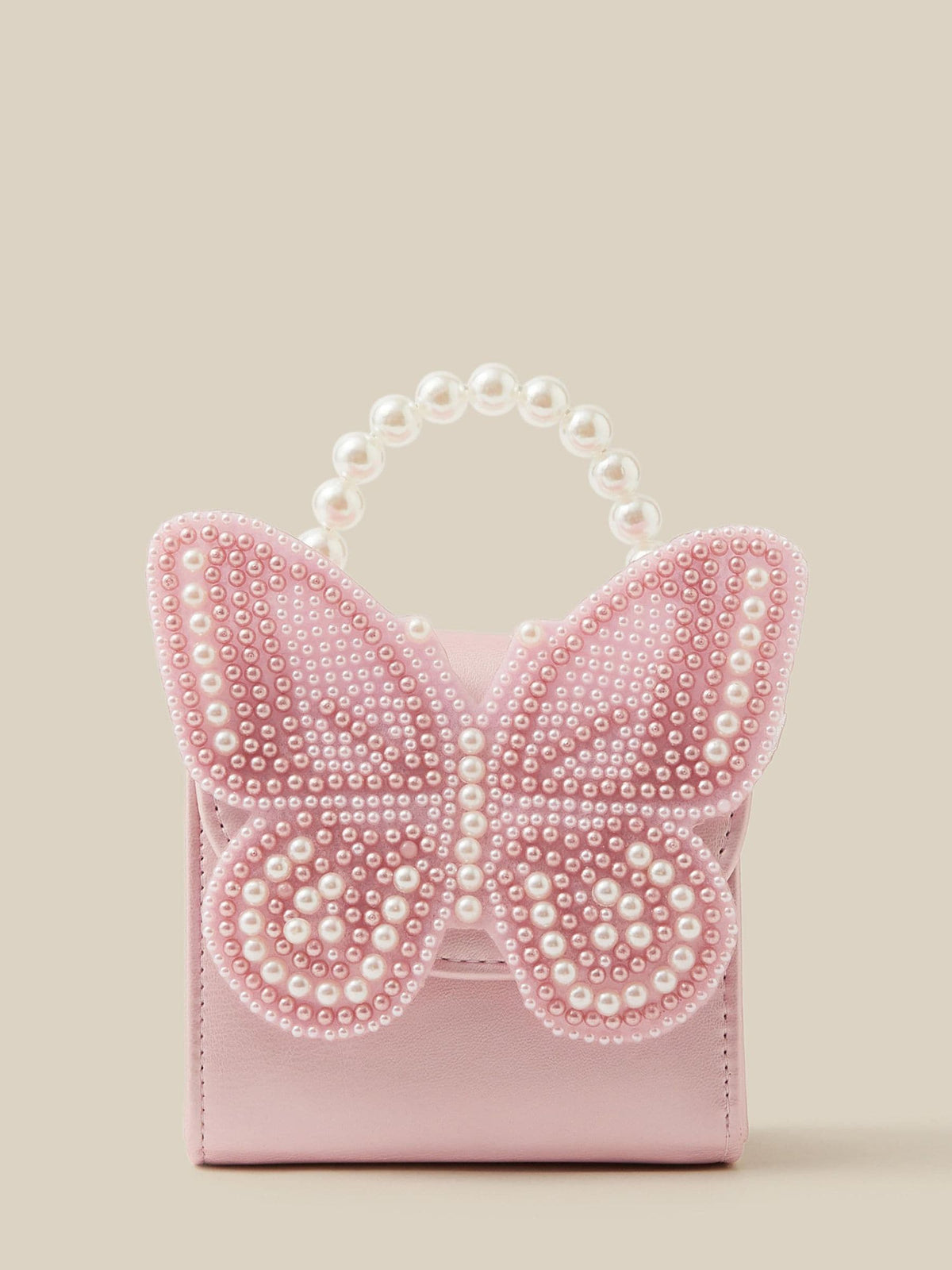 Monsoon Pink Pearl Butterfly Bag - image 1
