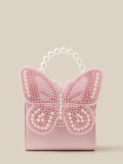 Monsoon Pink Pearl Butterfly Bag - image 1