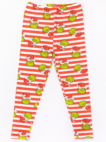 Vanilla Underground Red The Grinch Matching Family Christmas 100% Cotton Long Pyjamas - image 4