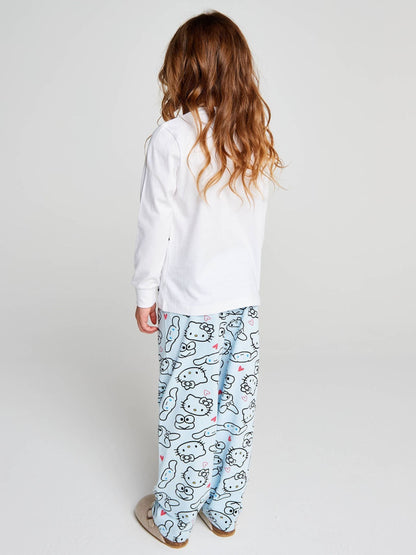 Brand Threads White Hello Kitty Pyjama Set - image 5