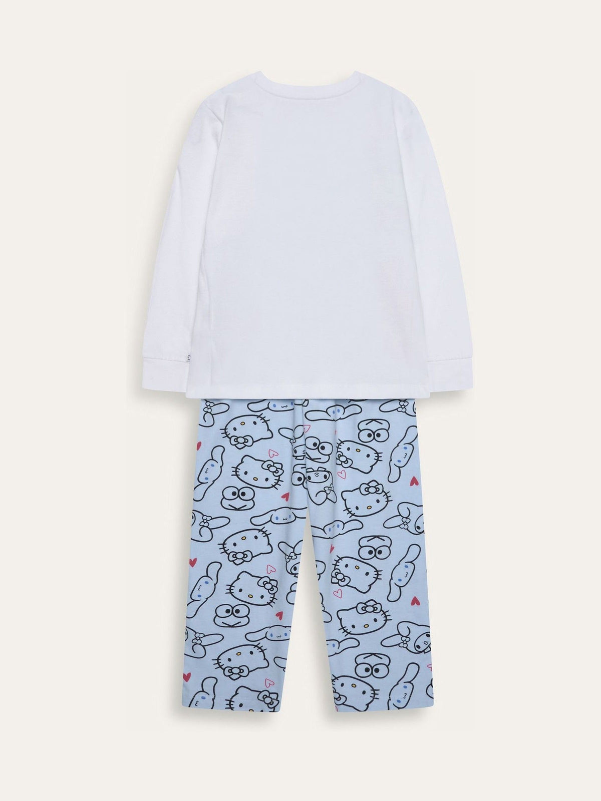Brand Threads White Hello Kitty Pyjama Set - image 8
