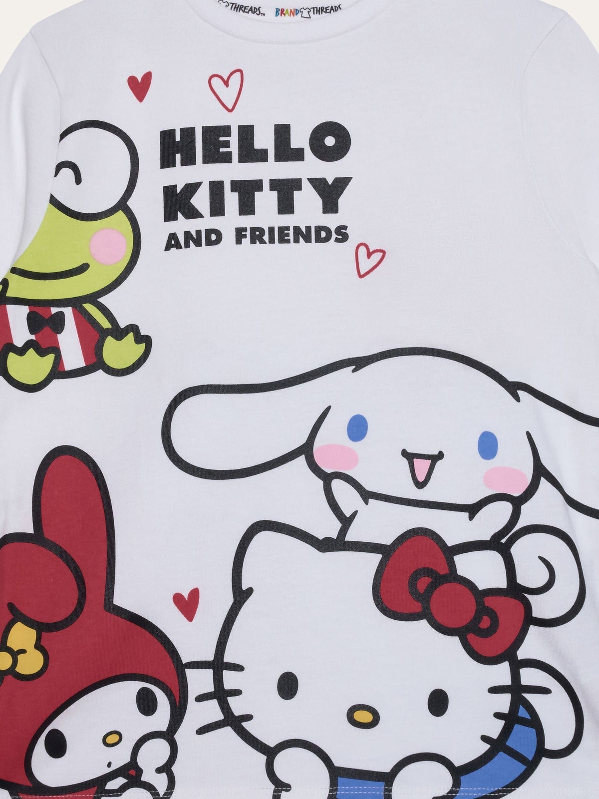 Brand Threads White Hello Kitty Pyjama Set - image 9