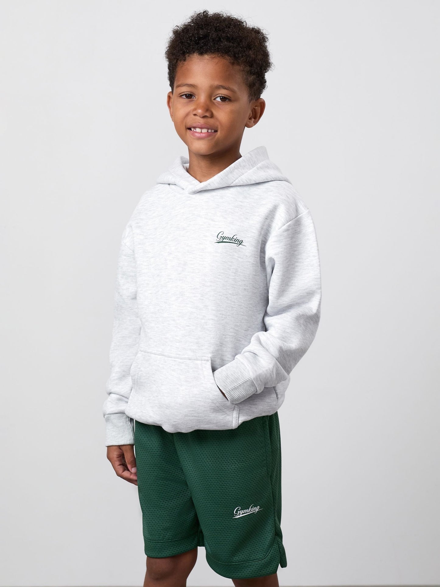 Dsiney Kidz - Gym King Cream College Lightweight Hoodie image 3