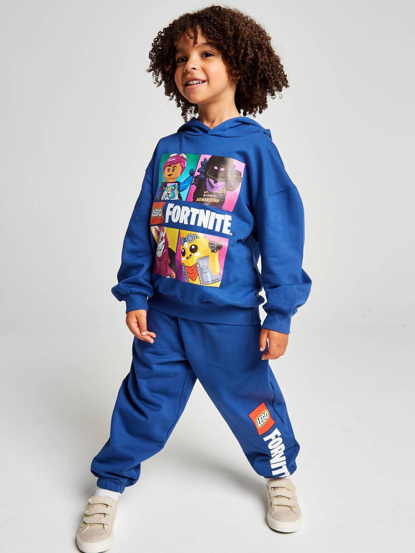 Dsiney Kidz - Brand Threads Blue Lego Fortnight Jogger Set image 1