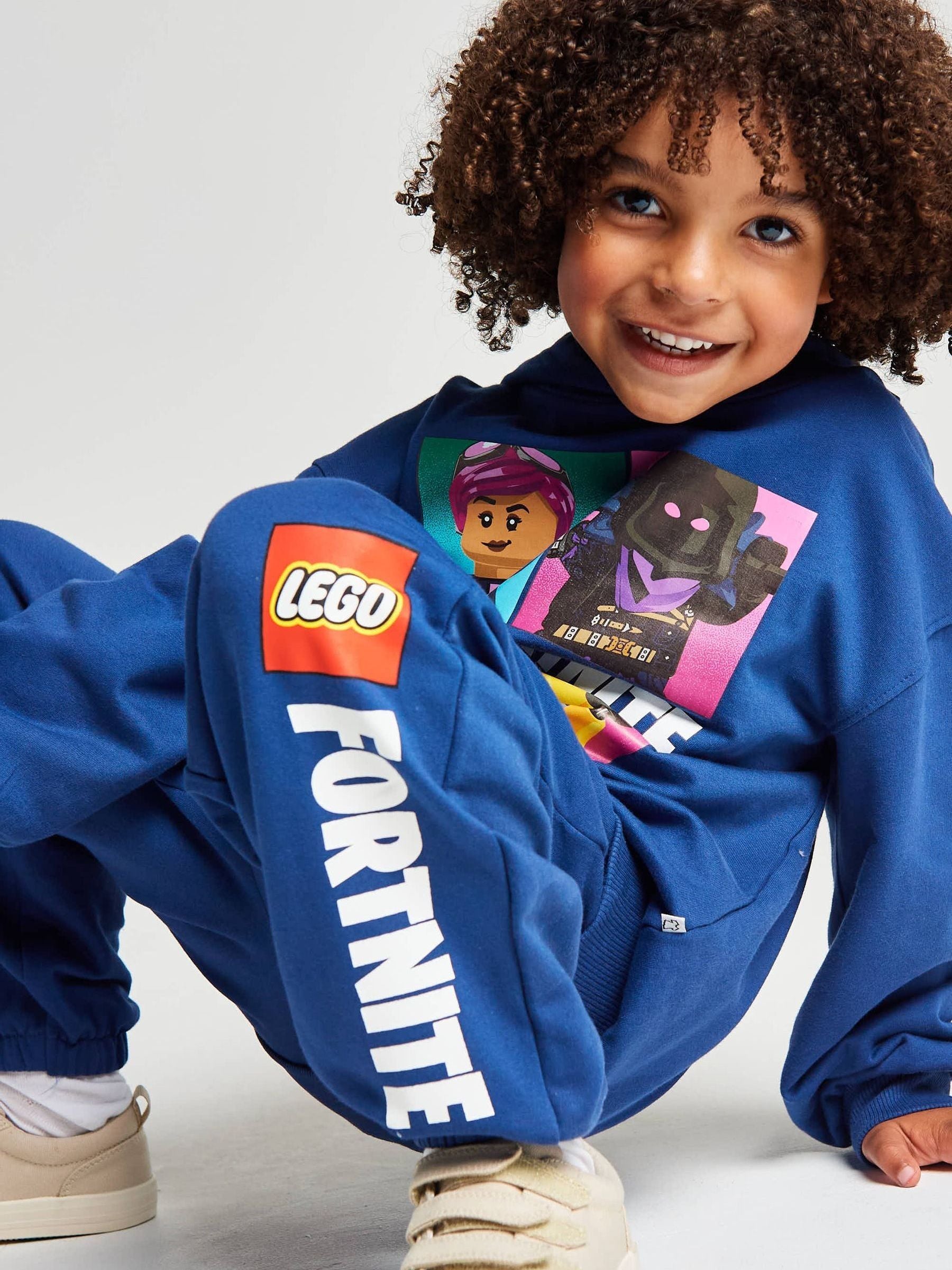 Dsiney Kidz - Brand Threads Blue Lego Fortnight Jogger Set image 3