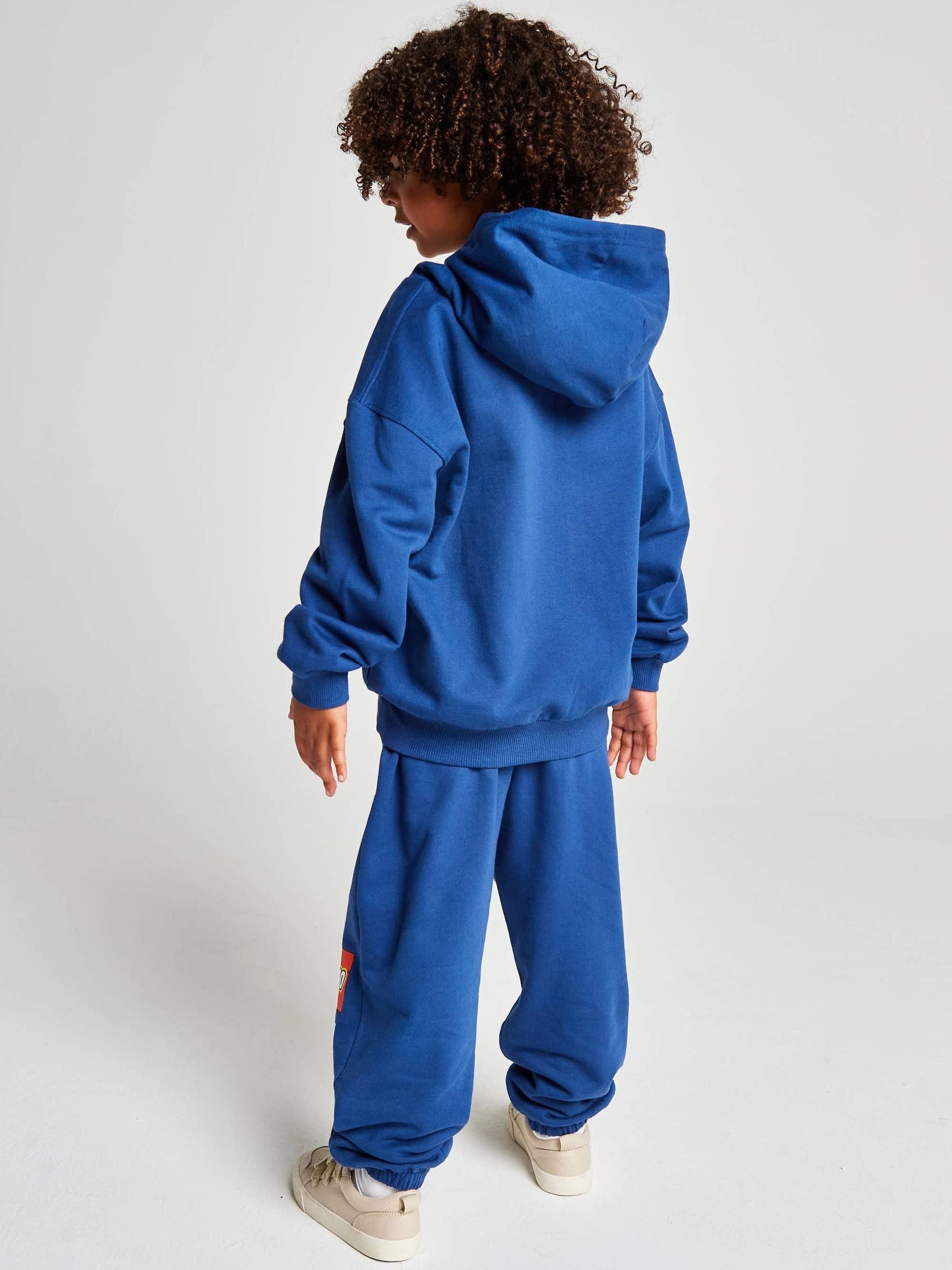 Dsiney Kidz - Brand Threads Blue Lego Fortnight Jogger Set image 6