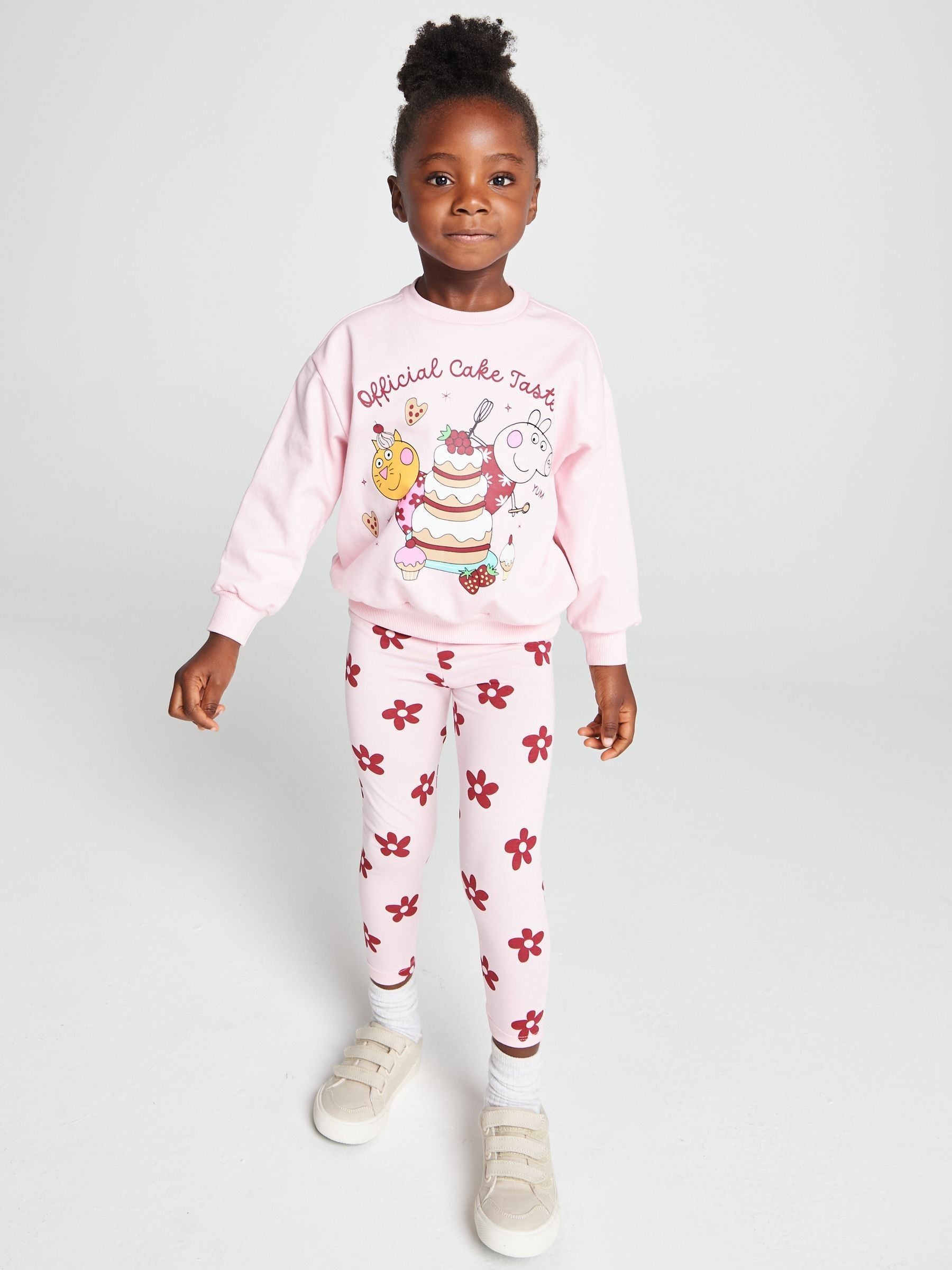 Dsiney Kidz - Brand Threads Pink Peppa Pig Daywear Set image 1