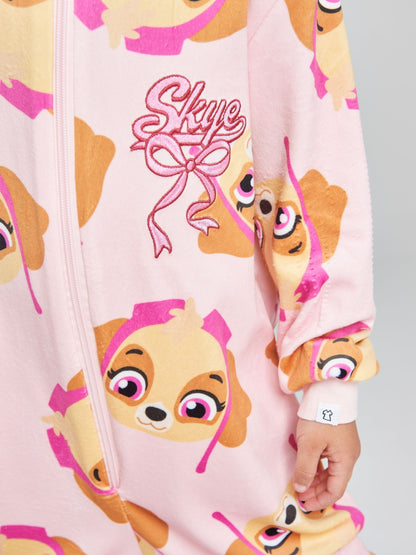 Brand Threads Pink Paw Patrol Fleece All-In-One - image 6