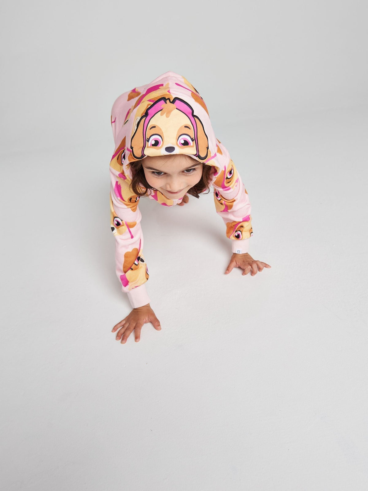 Brand Threads Pink Paw Patrol Fleece All-In-One - image 7