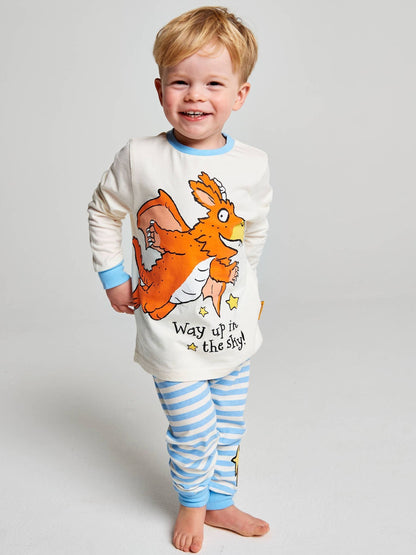 Brand Threads Cream Zog Jersey Pyjamas Set - image 1