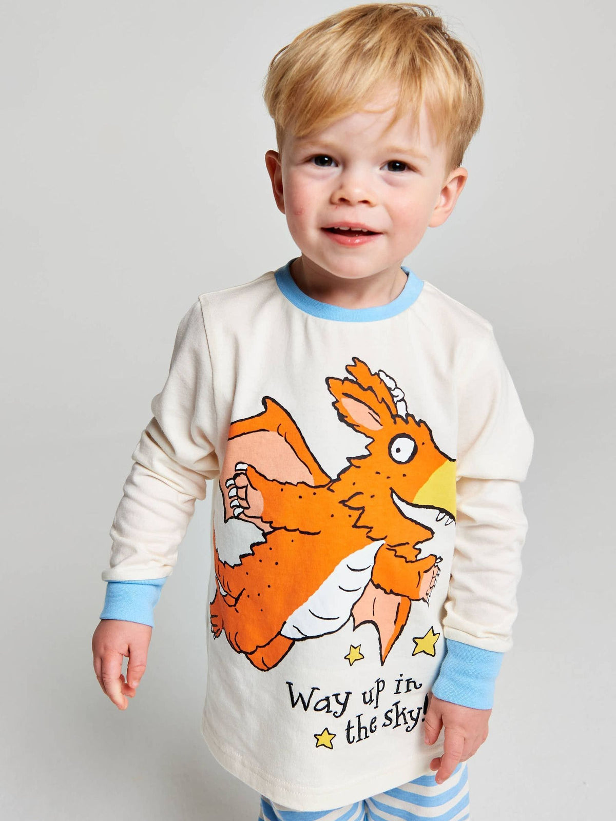 Brand Threads Cream Zog Jersey Pyjamas Set - image 2