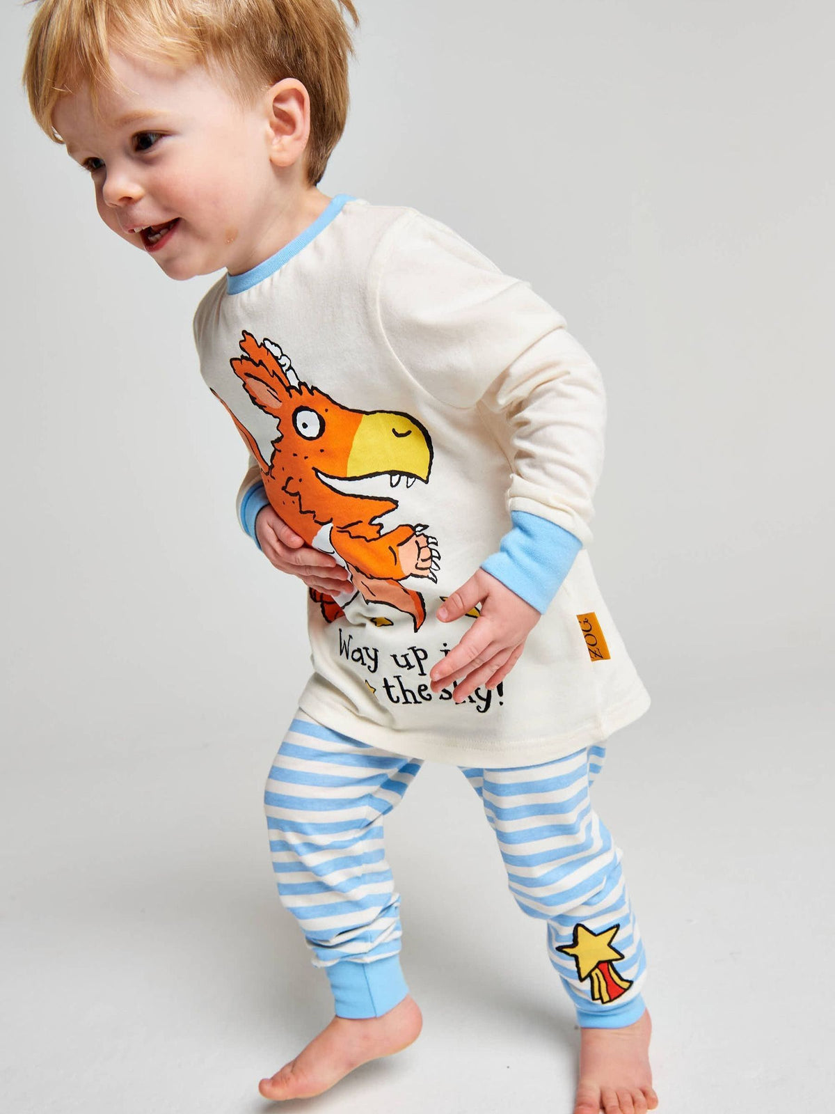 Brand Threads Cream Zog Jersey Pyjamas Set - image 3