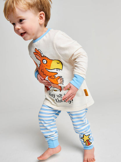 Brand Threads Cream Zog Jersey Pyjamas Set - image 3