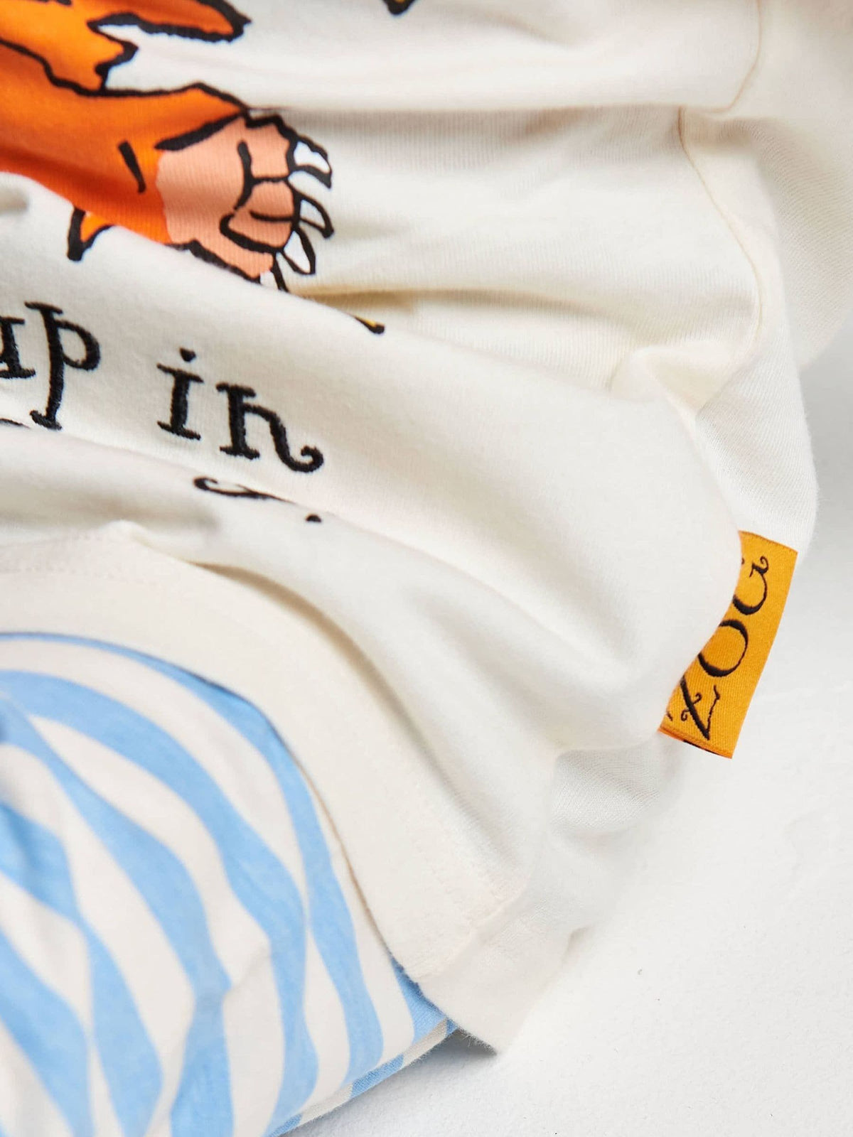 Brand Threads Cream Zog Jersey Pyjamas Set - image 5